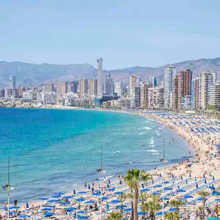 Piso 21 Unico A Pie De Playa En Esquina Benidorm Exterior photo