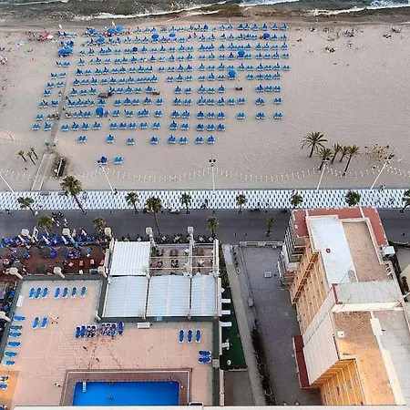 Piso 21 Unico A Pie De Playa En Esquina Benidorm Exterior photo