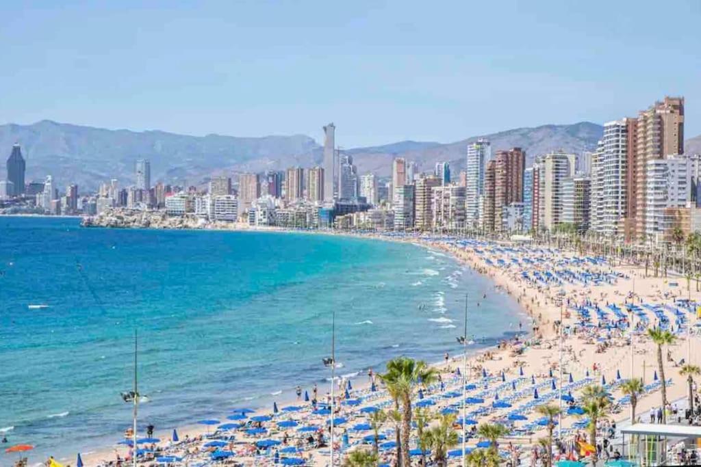 Piso 21 Unico A Pie De Playa En Esquina Appartamento Benidorm